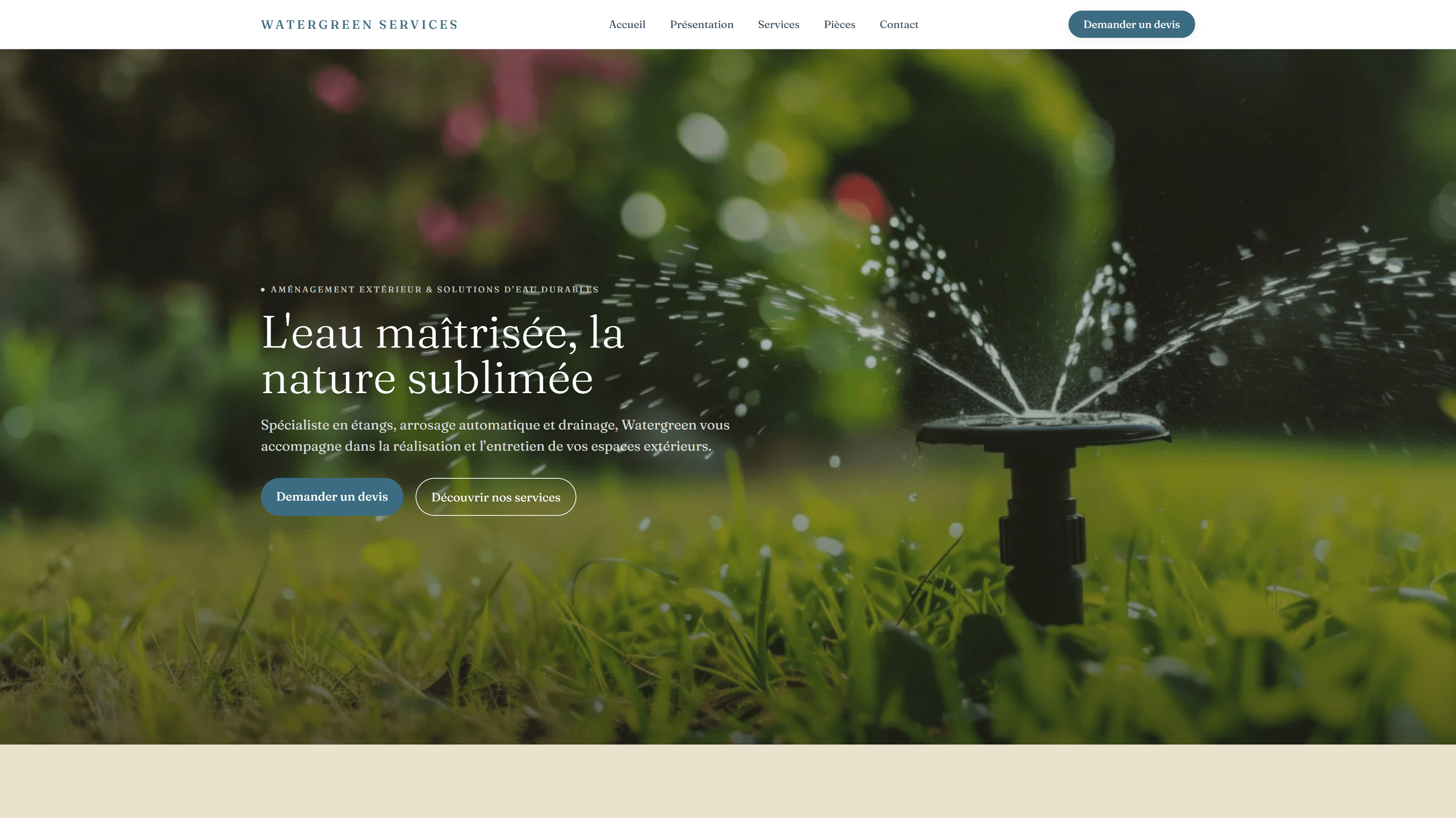 Watergreen services